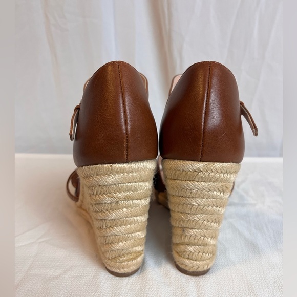 J. Crew womens leather espadrille wedge sandal - Picture 9 of 9